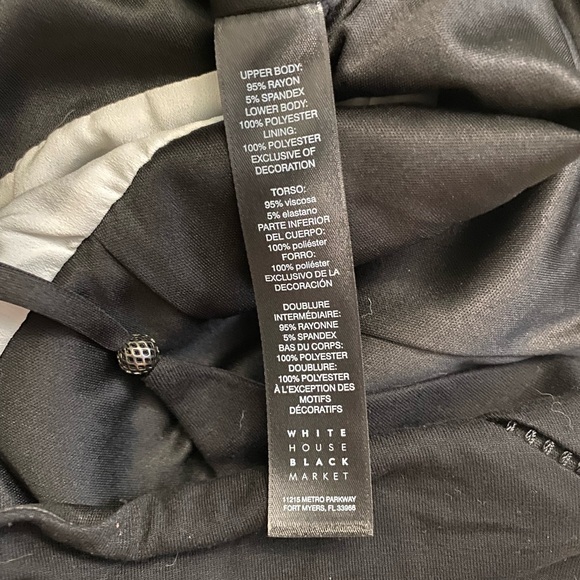 White House Black Market Asymmetrical Floral Skirt - Picture 5 of 6